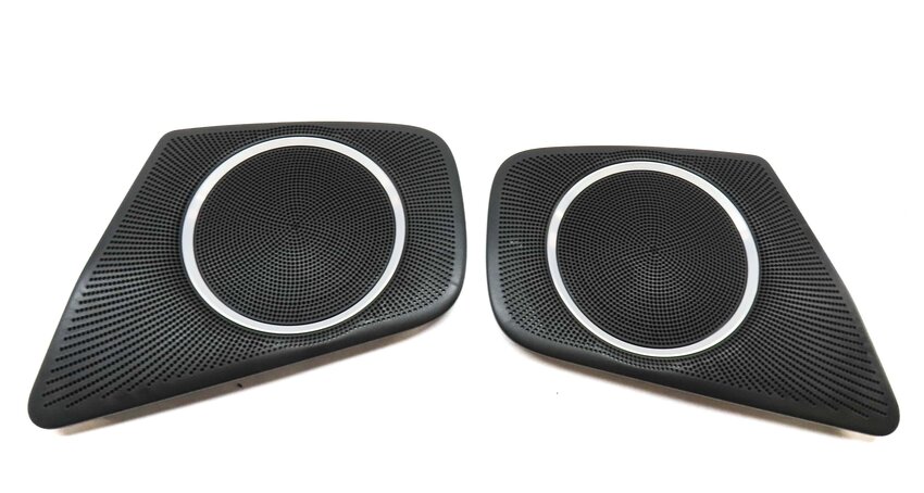 Thumbnail 17: 2014 AUDI S4 B8 8K FRONT REAR LEFT RIGHT BANG & OLUFSEN SPEAKER GRILLE COVER SET