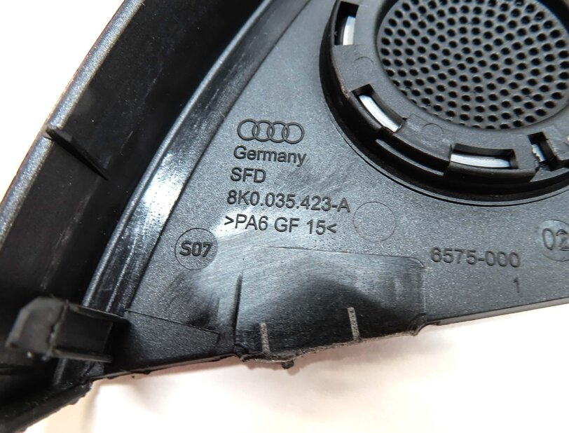 Thumbnail 6: 2014 AUDI S4 B8 8K FRONT REAR LEFT RIGHT BANG & OLUFSEN SPEAKER GRILLE COVER SET