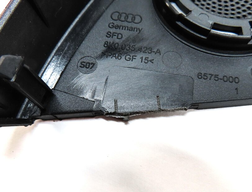 Thumbnail 7: 2014 AUDI S4 B8 8K FRONT REAR LEFT RIGHT BANG & OLUFSEN SPEAKER GRILLE COVER SET