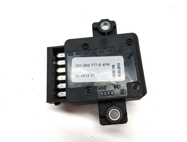 Thumbnail 5: 2014 AUDI S4 (B8 8K) FRONT LEFT SEAT ADJUST SWITCH w/ LUMBAR (BLACK & SILVER)