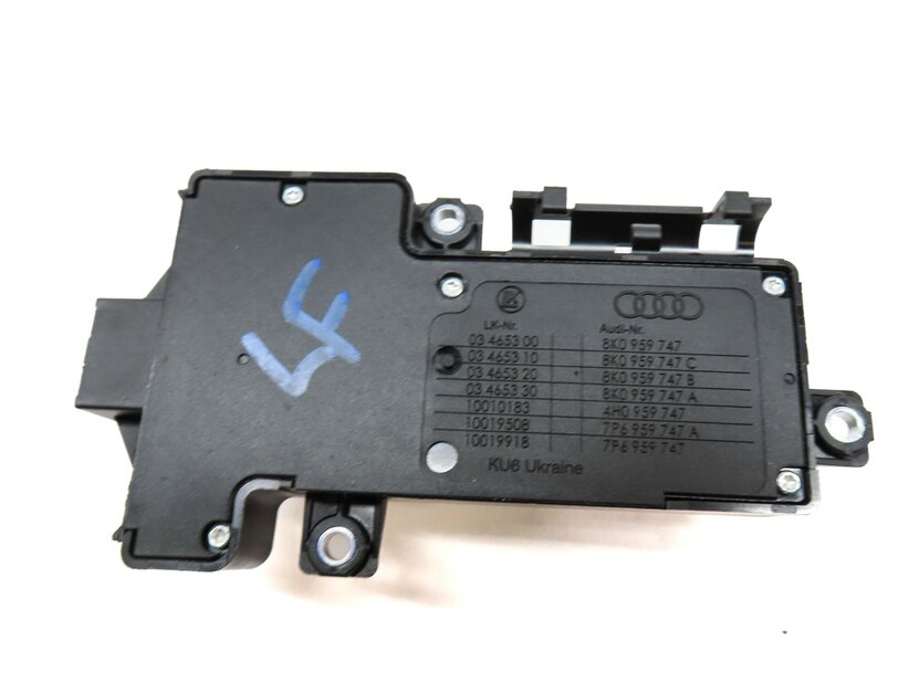 Thumbnail 9: 2014 AUDI S4 (B8 8K) FRONT LEFT SEAT ADJUST SWITCH w/ LUMBAR (BLACK & SILVER)