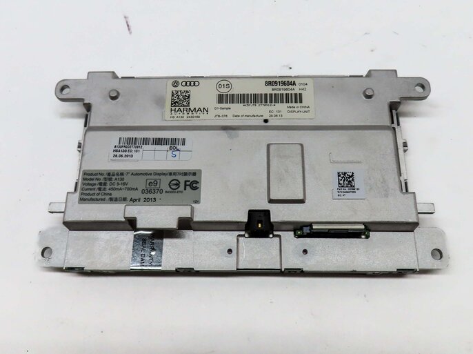 Thumbnail 6: 2013-2017 AUDI A5 S5 Q5 Q7 (4L B8 8T 8R) GPS NAVIGATION MEDIA DISPLAY SCREEN 7"