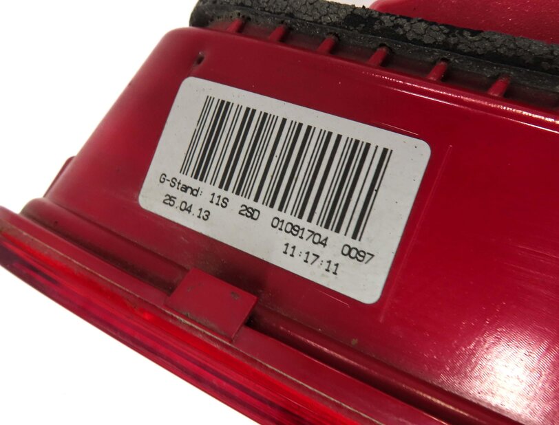 Thumbnail 6: 13-16 AUDI A4 S4 B8 8K REAR RIGHT PASSENGER INNER TRUNK TAILLIGHT LIGHT LAMP LED