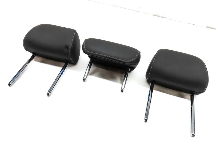 13-16 A4 S4 12-18 A6 S6 C7 B8 REAR LEFT RIGHT CENTER SEAT HEADREST SET 3 (BLACK)