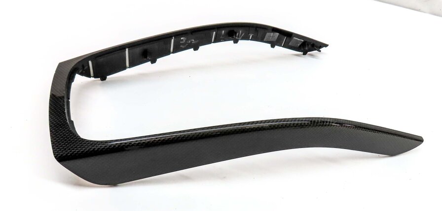 Thumbnail 10: 2014 AUDI S4 (B8 8K) FRONT REAR DOOR DASH CONSOLE CARBON FIBER TRIM SET 6