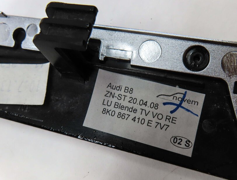 Thumbnail 15: 2014 AUDI S4 (B8 8K) FRONT REAR DOOR DASH CONSOLE CARBON FIBER TRIM SET 6