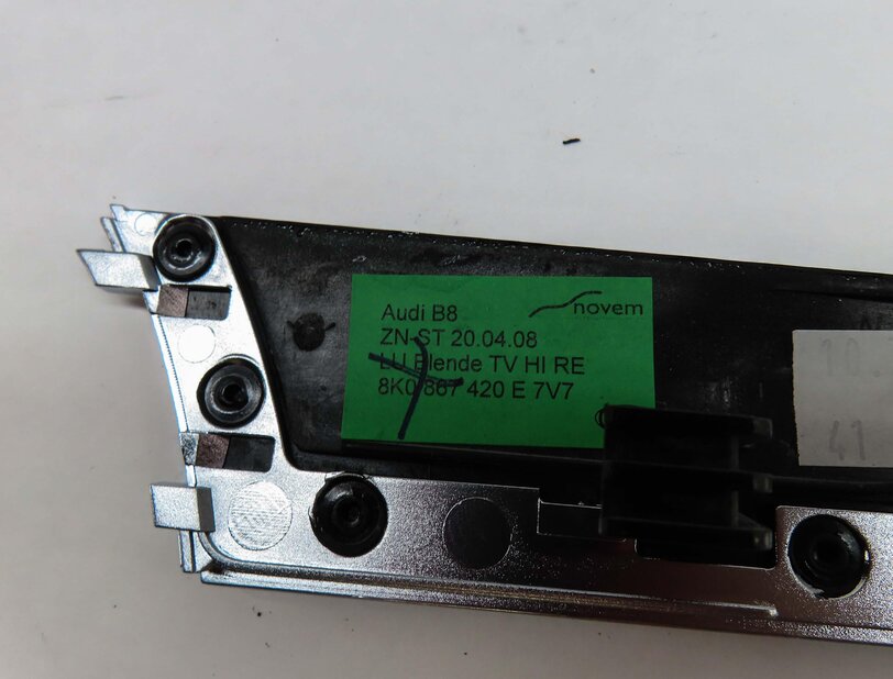 Thumbnail 17: 2014 AUDI S4 (B8 8K) FRONT REAR DOOR DASH CONSOLE CARBON FIBER TRIM SET 6