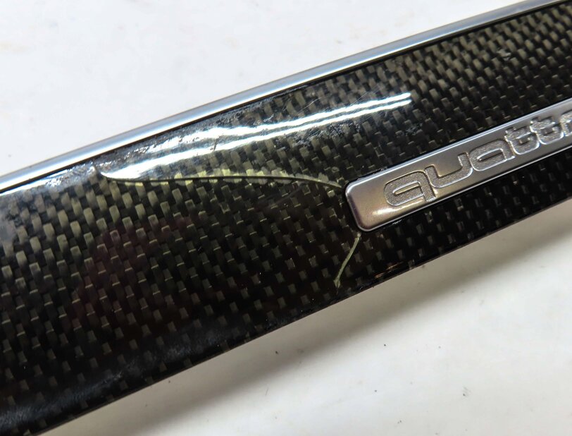 Thumbnail 20: 2014 AUDI S4 (B8 8K) FRONT REAR DOOR DASH CONSOLE CARBON FIBER TRIM SET 6