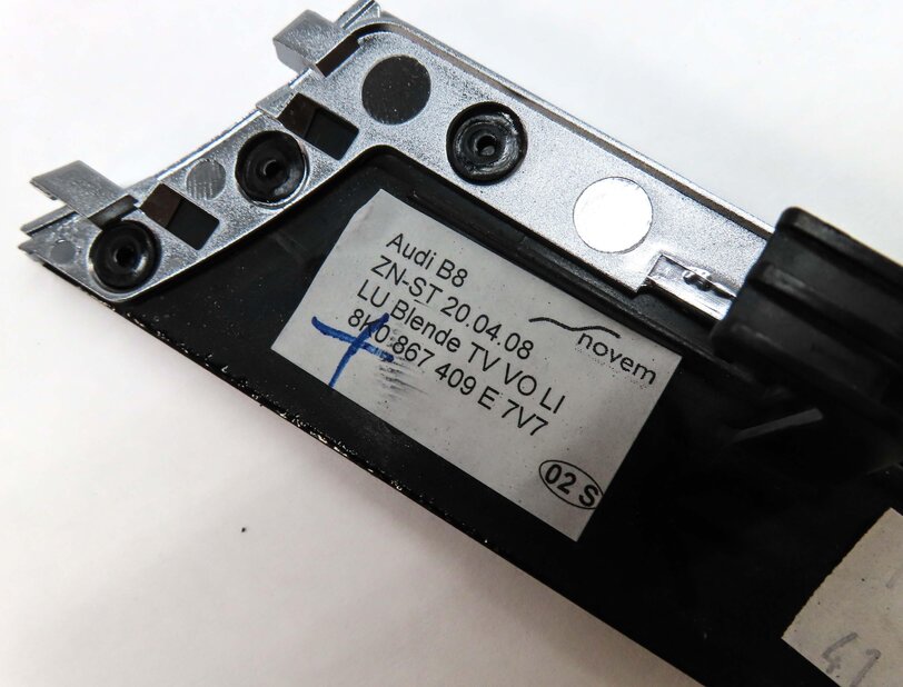 Thumbnail 5: 2014 AUDI S4 (B8 8K) FRONT REAR DOOR DASH CONSOLE CARBON FIBER TRIM SET 6