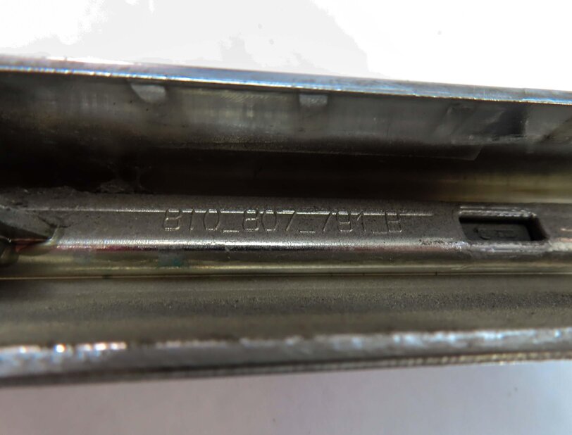 Thumbnail 8: 2014 AUDI S4 (B8 8K) REAR BUMPER ALUMINUM TRIM STRIP 8T0807791B