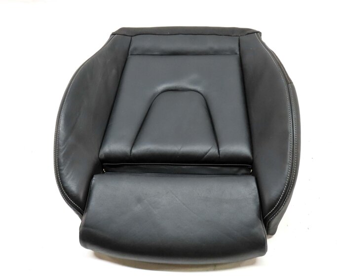 Thumbnail 2: 2014 AUDI S4 (B8 8K) FRONT RIGHT LOWER HEATED SPORT SEAT CUSHION (BLACK)