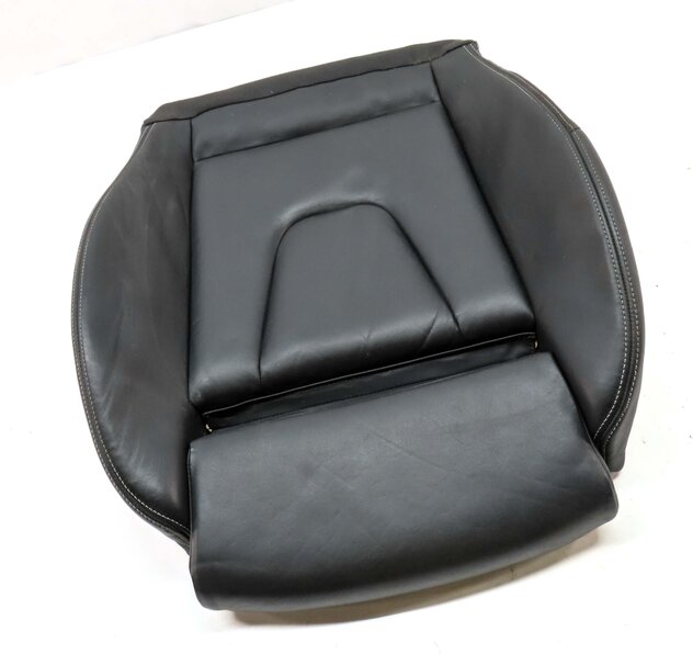 Thumbnail 3: 2014 AUDI S4 (B8 8K) FRONT RIGHT LOWER HEATED SPORT SEAT CUSHION (BLACK)