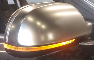 Thumbnail 2: 10-16 AUDI S4 (B8 8K) RIGHT MANUAL FOLD HEATED AUTODIM DOOR MIRROR (ALUMINUM)