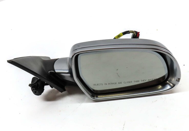 Thumbnail 3: 10-16 AUDI S4 (B8 8K) RIGHT MANUAL FOLD HEATED AUTODIM DOOR MIRROR (ALUMINUM)