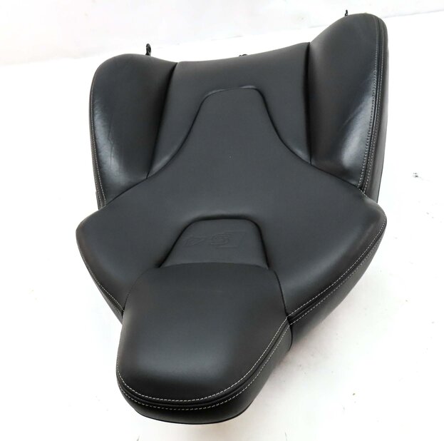 Thumbnail 4: 2014 AUDI S4 (B8 8K) FRONT LEFT DRIVER UPPER HEATED SPORT SEAT CUSHION (BLACK)