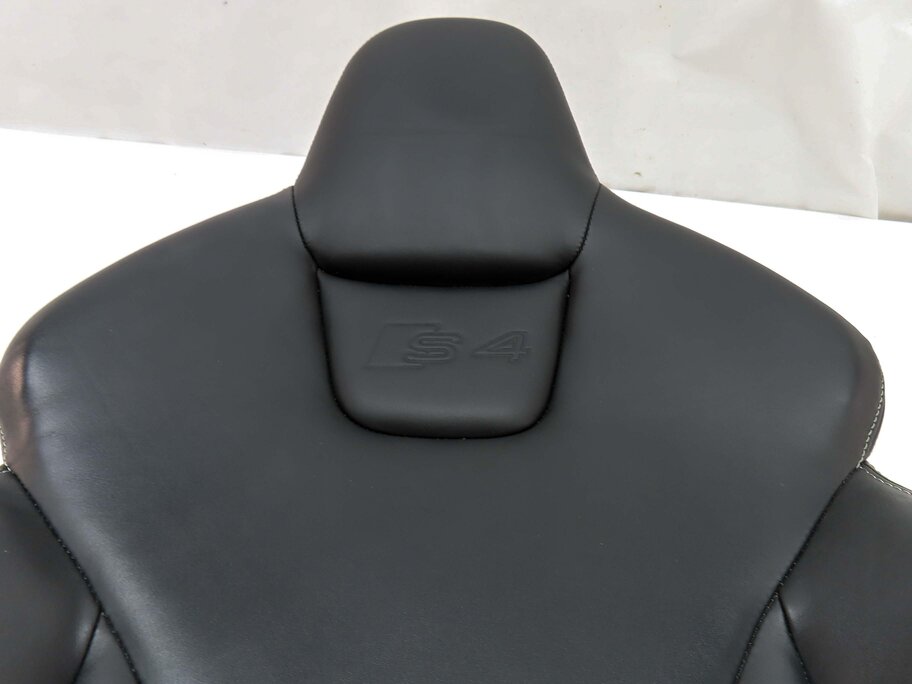 Thumbnail 6: 2014 AUDI S4 (B8 8K) FRONT LEFT DRIVER UPPER HEATED SPORT SEAT CUSHION (BLACK)