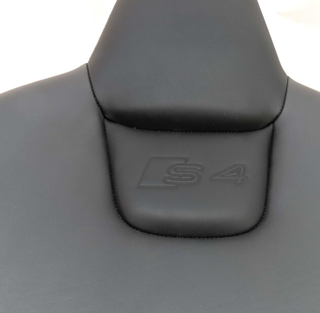 Thumbnail 4: 2014 AUDI S4 (B8 8K) FRONT RIGHT UPPER HEATED SPORT SEAT CUSHION (BLACK)