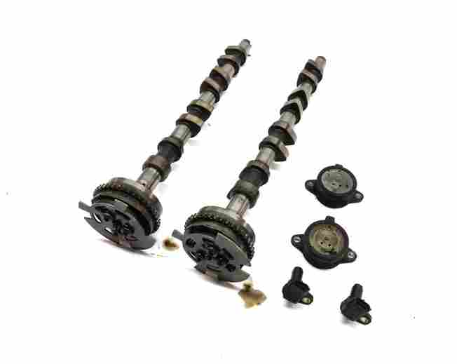 10-19 RANGE ROVER SPORT 5.0L SUPER LEFT HEAD INTAKE EXHAUST CAMSHAFT & GEAR SET2