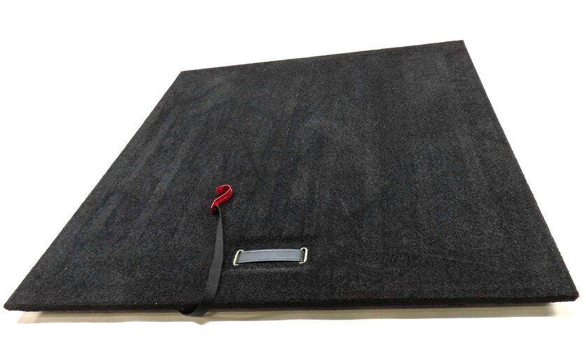 Thumbnail 2: 2015 LAND RANGE ROVER L405 REAR TRUNK SPARE TIRE COVER FLOOR CARPET MAT (BLACK)