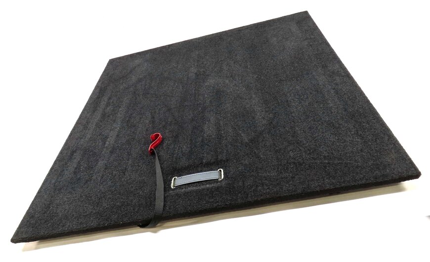 Thumbnail 3: 2015 LAND RANGE ROVER L405 REAR TRUNK SPARE TIRE COVER FLOOR CARPET MAT (BLACK)