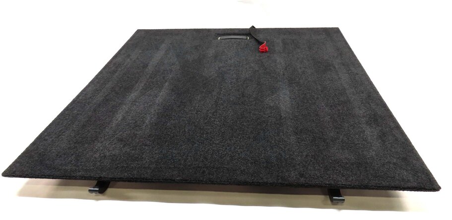 Thumbnail 4: 2015 LAND RANGE ROVER L405 REAR TRUNK SPARE TIRE COVER FLOOR CARPET MAT (BLACK)