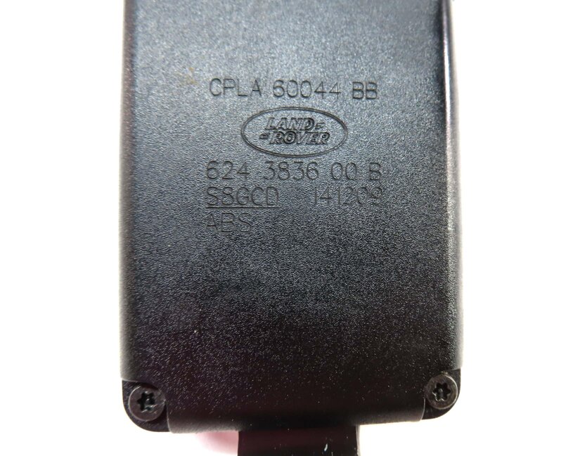 Thumbnail 5: 2015 LAND RANGE ROVER L405 REAR LEFT RIGHT CENTER SEATBELT BUCKLE RECEIVER SET 3