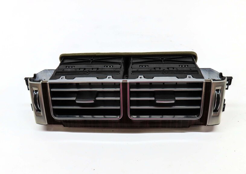 Thumbnail 2: 2015 LAND RANGE ROVER (L405) FRONT CENTER DASH A/C HEATER AIR VENT MACASSAR WOOD