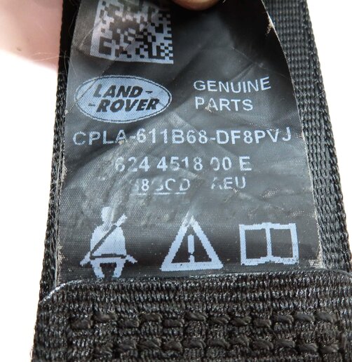 Thumbnail 5: 2015 LAND RANGE ROVER (L405) REAR 2ND ROW RIGHT SEATBELT RETRACTOR (BLACK)