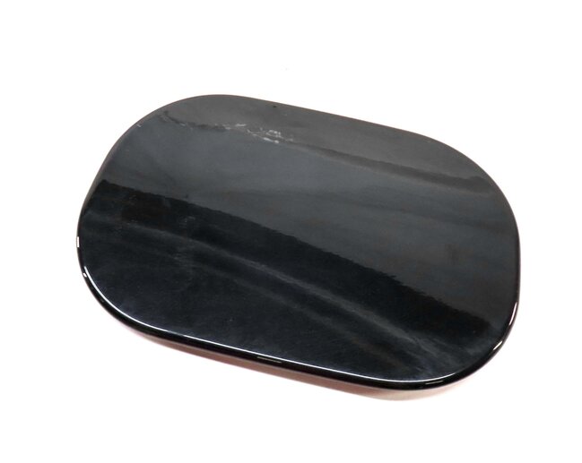 2013-2021 RANGE ROVER (L405) FUEL TANK DOOR LID COVER TRIM (SANTORINI BLACK 820)