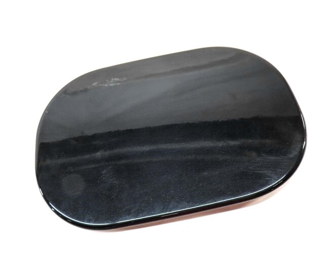 Thumbnail 3: 2013-2021 RANGE ROVER (L405) FUEL TANK DOOR LID COVER TRIM (SANTORINI BLACK 820)