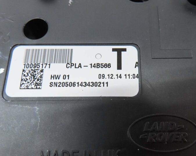 Thumbnail 6: 2015 LAND RANGE ROVER (L405) REAR LEFT SEAT ADJUST ADJUSTMENT SWITCH (BLACK)