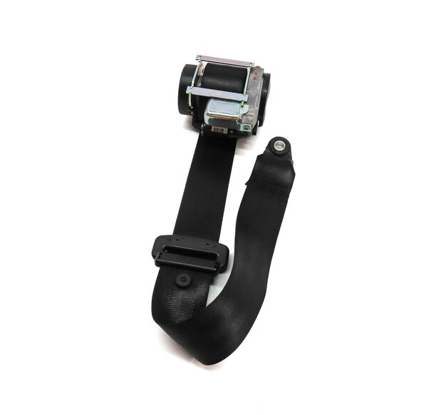 2015 LAND RANGE ROVER (L405) REAR 2ND ROW LEFT SEATBELT RETRACTOR (BLACK)