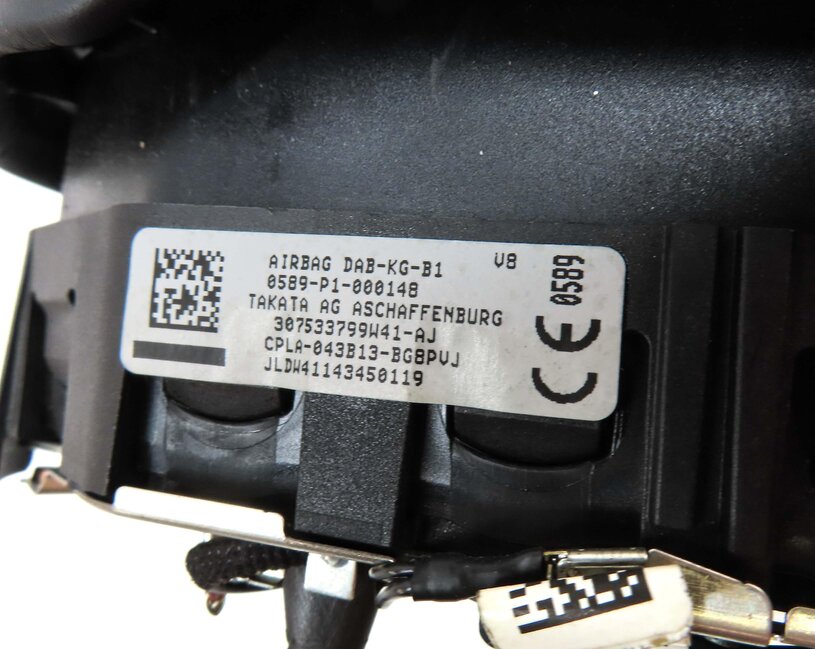 Thumbnail 6: 13-17 RANGE ROVER SPORT (L405 L494) 5.0L - STEERING WHEEL AIRBAG AIR BAG (BLACK)