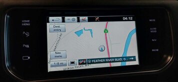 2015 RANGE ROVER (L405) RADIO STEREO INFORMATION GPS NAVIGATION TOUCH SCREEN