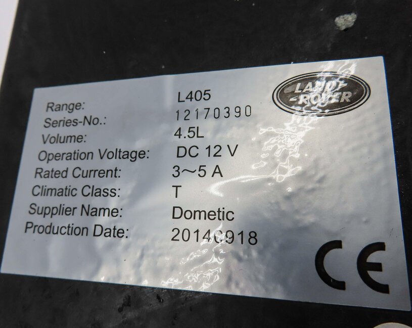Thumbnail 7: 2015 LAND RANGE ROVER (L405) FRONT CENTER CONSOLE REFRIGERATOR COOLER LR074679