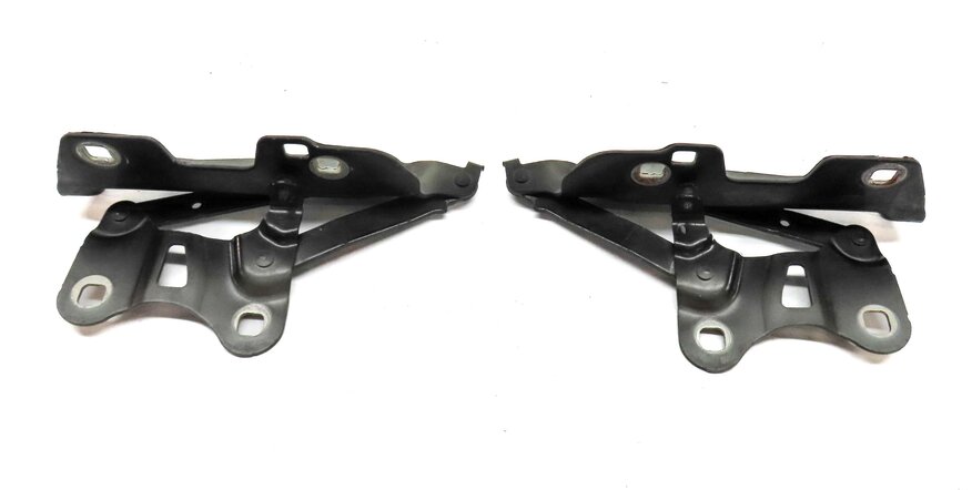 Thumbnail 2: 2013-2022 RANGE ROVER SPORT (L405 L494) LEFT & RIGHT HOOD HINGE SET (BLACK)