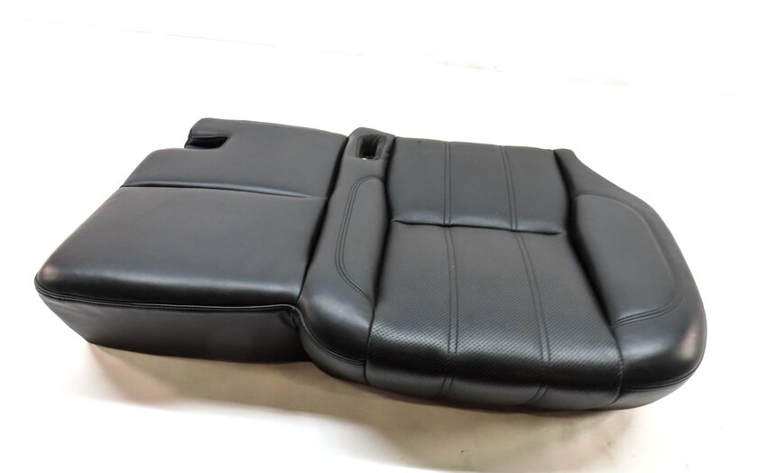 2015 LAND RANGE ROVER (L405) REAR LEFT LOWER SEAT CUSHION (EBONY BLACK LEATHER)