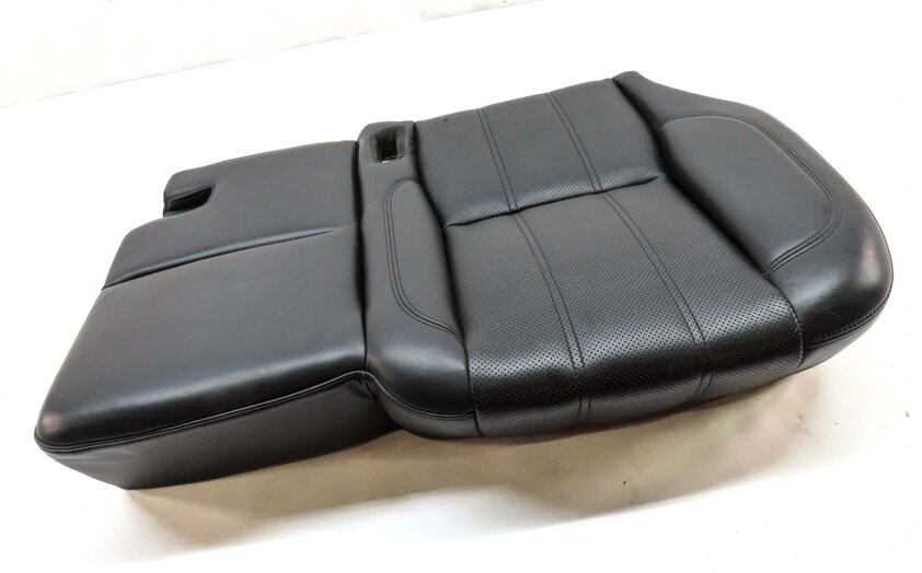 Thumbnail 3: 2015 LAND RANGE ROVER (L405) REAR LEFT LOWER SEAT CUSHION (EBONY BLACK LEATHER)