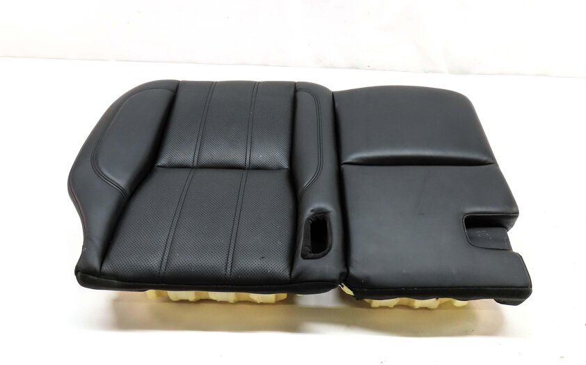 Thumbnail 4: 2015 LAND RANGE ROVER (L405) REAR LEFT LOWER SEAT CUSHION (EBONY BLACK LEATHER)