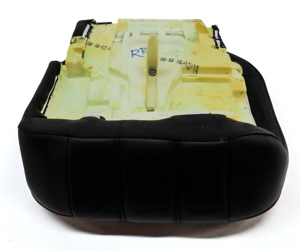 Thumbnail 5: 2015 LAND RANGE ROVER (L405) REAR RIGHT LOWER SEAT CUSHION (EBONY BLACK LEATHER)