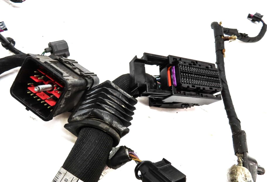 Thumbnail 5: 2015 LAND RANGE ROVER (L405) 5.0L SUPERCHARGED ENGINE WIRING WIRE HARNESS