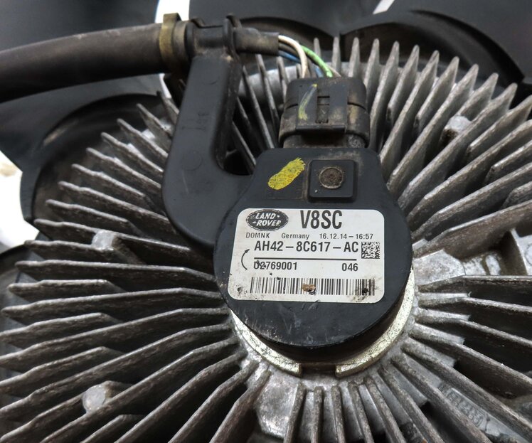 Thumbnail 4: 10-18 RANGE ROVER SPORT (L320 L322 L405 L494) SUPERCHARGED COOLING FAN w/ CLUTCH