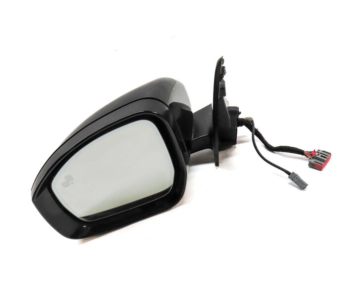 Thumbnail 4: 2014-2017 RANGE ROVER (L405) LEFT AUTODIM BLIND SPOT CAMERA DOOR MIRROR (BLACK)