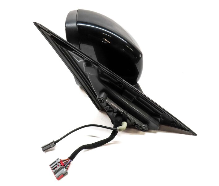 Thumbnail 5: 2014-2017 RANGE ROVER (L405) LEFT AUTODIM BLIND SPOT CAMERA DOOR MIRROR (BLACK)