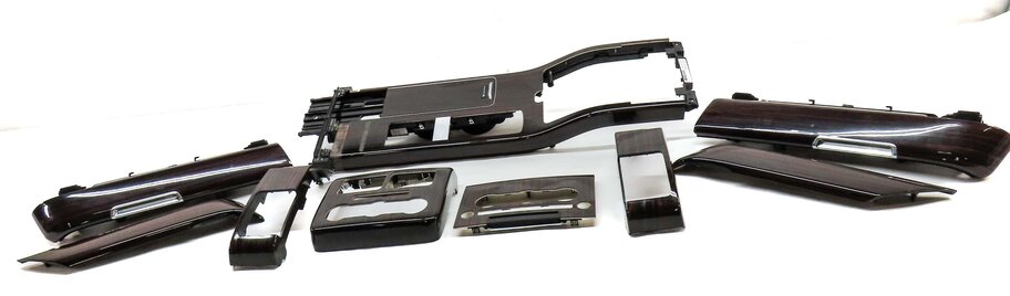 Thumbnail 2: 2015 LAND RANGE ROVER (L405) FRONT REAR LEFT RIGHT MACASSAR WOOD TRIM SET 9