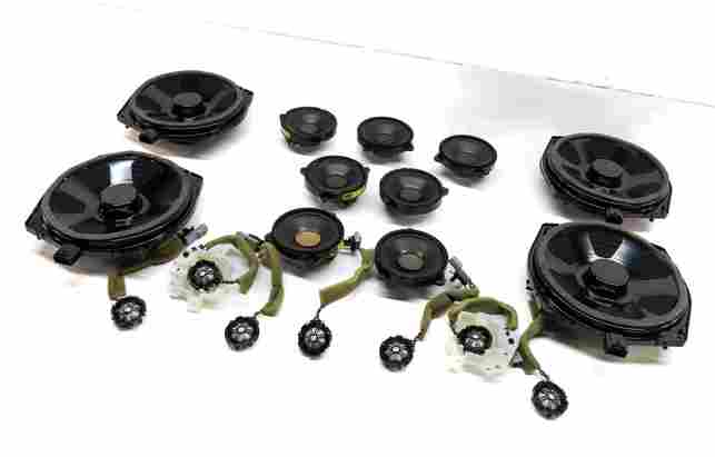 2015 LAND RANGE ROVER (L405) FRONT REAR WOOFER MIDRANGE TWEETER SPEAKER SET 18