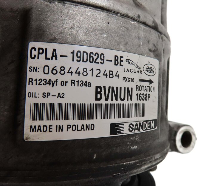 Thumbnail 7: 10-19 JAGUAR XE XF XJ LR4 RANGE ROVER SPORT (L320 L322 L405 L494) A/C COMPRESSOR