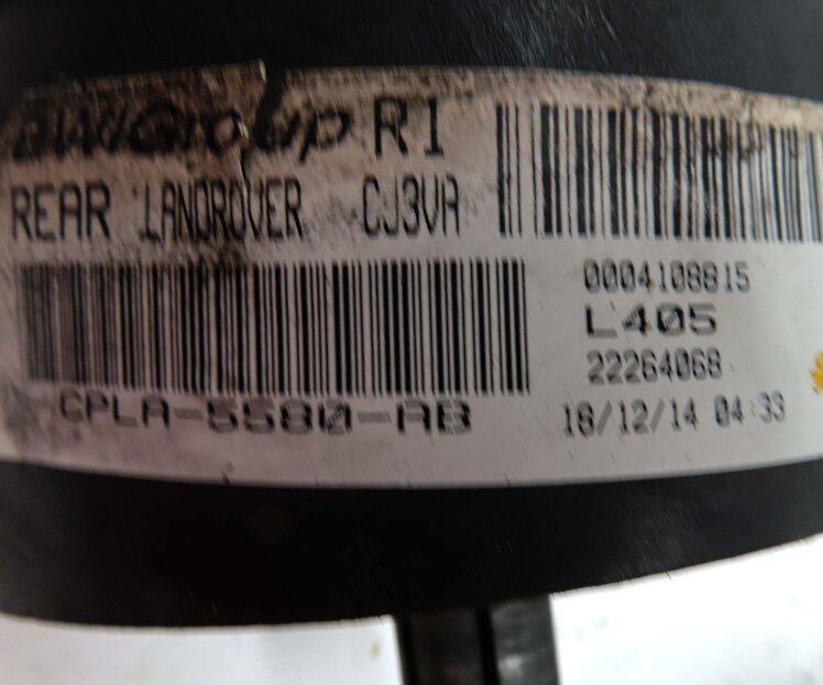Thumbnail 7: 2013-2019 RANGE ROVER (L405) LEFT & RIGHT REAR AIR SUSPENSION AIR SPRING SET-2