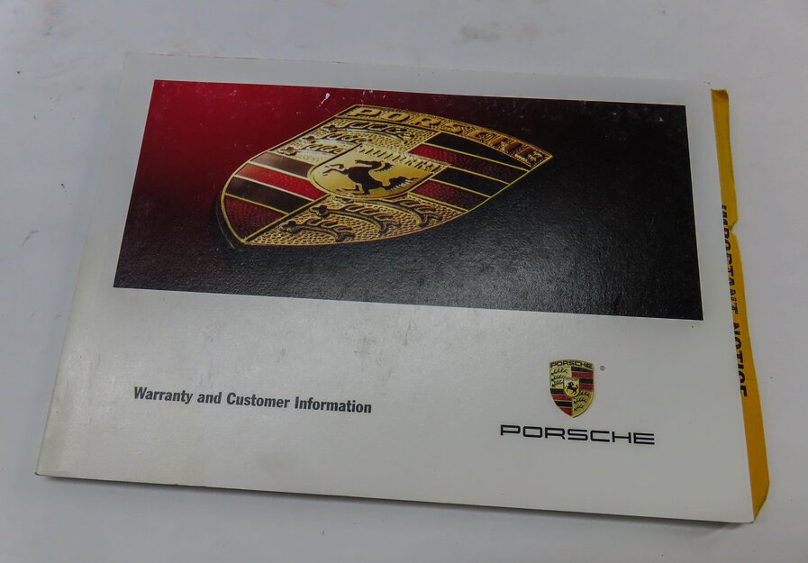 Thumbnail 5: 2004 PORSCHE CAYENNE (955) 4.5L NON-TURBO OWNERS MANUAL BOOKLET SET 4 w/ CASE
