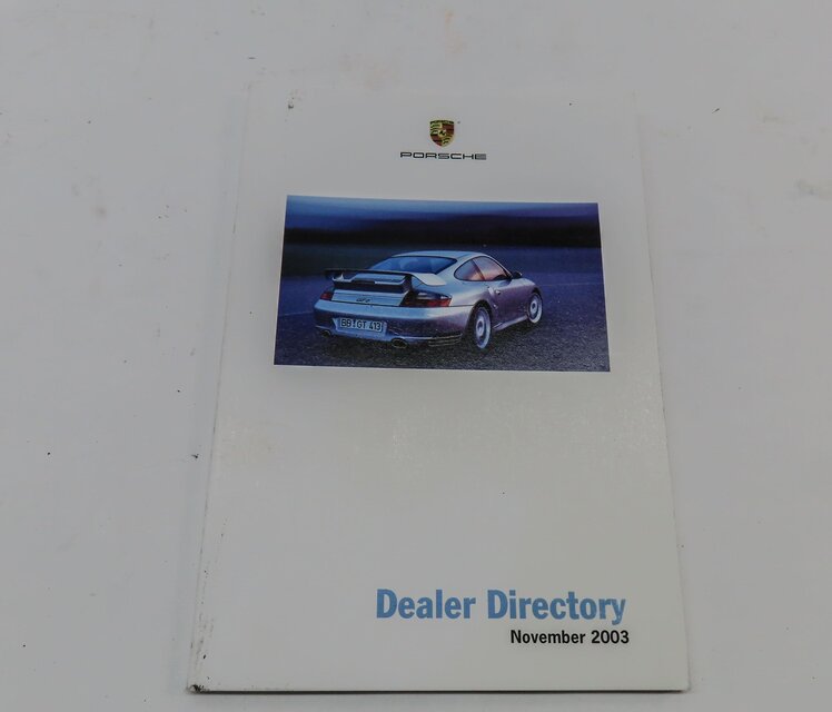 Thumbnail 6: 2004 PORSCHE CAYENNE (955) 4.5L NON-TURBO OWNERS MANUAL BOOKLET SET 4 w/ CASE